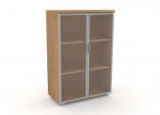 120'LİK TÜM KAPAKLI ALÜMİNYUM ÇERÇEVELİ STANDART DOLAP