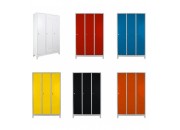 3 LÜ STANDART SOYUNMA DOLABI GRİ