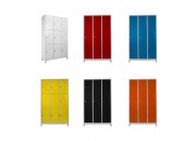 9 LU STANDART SOYUNMA DOLABI GRİ