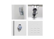 TEKLİ SOYUNMA DOLABI GRİ