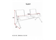 TOLEDO BİNARY HANDLE WAİTİNG CHAİR