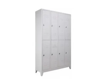 8 Lİ SOYUNMA DOLABI GRİ