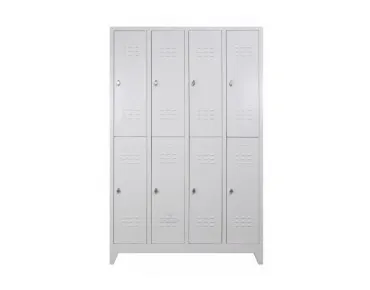 8 Lİ SOYUNMA DOLABI GRİ