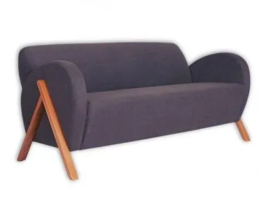 WOODEN TRİPLE SOFA